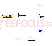 圖3.5-1  紅外學(xué)習遙控接收電路設(shè)計